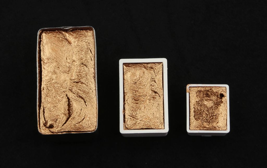 Akvarel Kremer - IRIODIN® 500 BRONZE (plast, 3 x 1,8 x 1 cm)